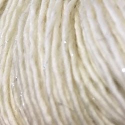 SILVER SPARKLE SINGLES - Laine à teindre - Laine à teindre