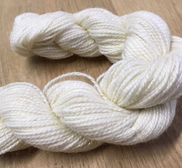 SILVER SPARKLE SOCK MINI - Laine à teindre - Laine à teindre