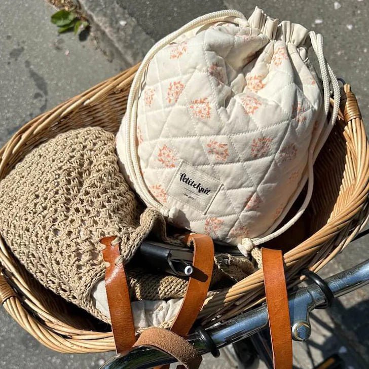 UDENLANDSKE FORHANDLERE - Get Your Knit Together Bag Apricot - Petite Knit