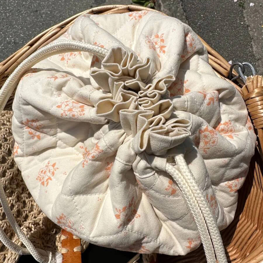 UDENLANDSKE FORHANDLERE - Get Your Knit Together Bag Apricot - Petite Knit