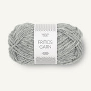 1042 - Gris clair FRITIDSGARN - Sandnes Garn