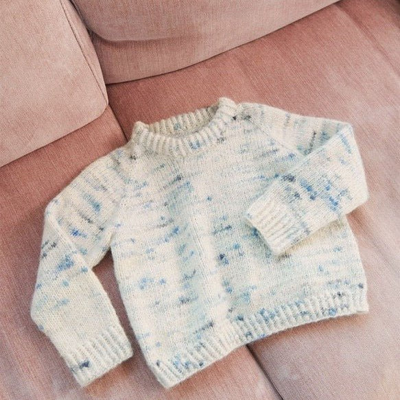 2401-5A et 5B Débutant Sweater Junior - Modèle - Sandnes Garn