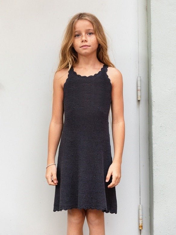 2405-01 Linnea Dress Junior - Sandnes Garn