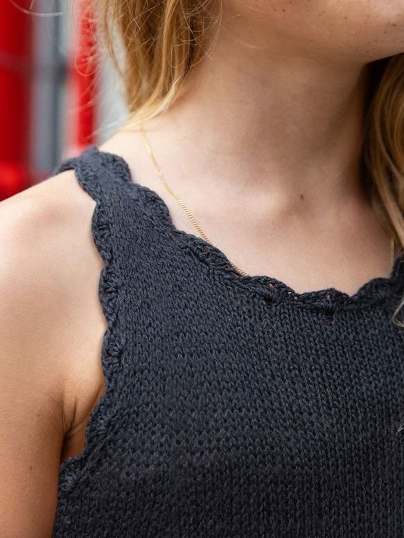 2405-01 Linnea Dress Junior - Sandnes Garn