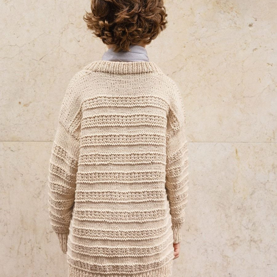 2405-04 Fillip Sweater Junior - Sandnes Garn