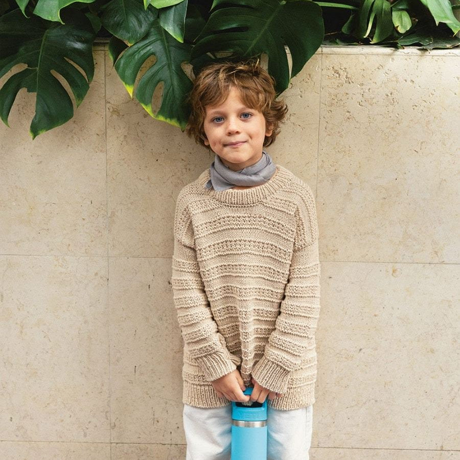 2405-04 Fillip Sweater Junior - Sandnes Garn