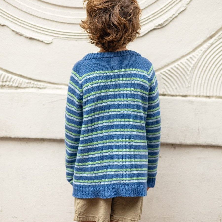 2405-07 Collin Sweater Junior - Sandnes Garn