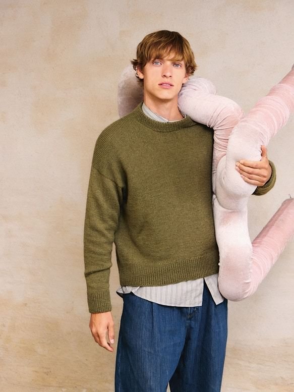 2412 Mr. / No. 1 William Sweater Man - Sandnes Garn