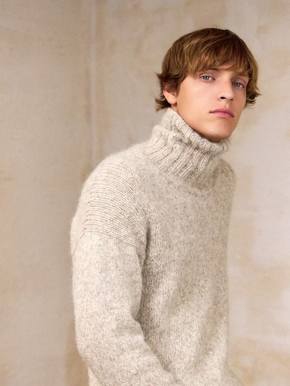 2412 Mr. / No. 2 Dave sweater man - Sandnes Garn