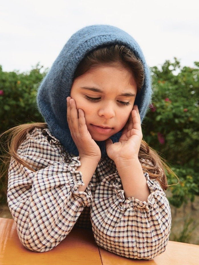 2506 - 03a - b - c Hugsy Hood Junior - Sandnes Garn