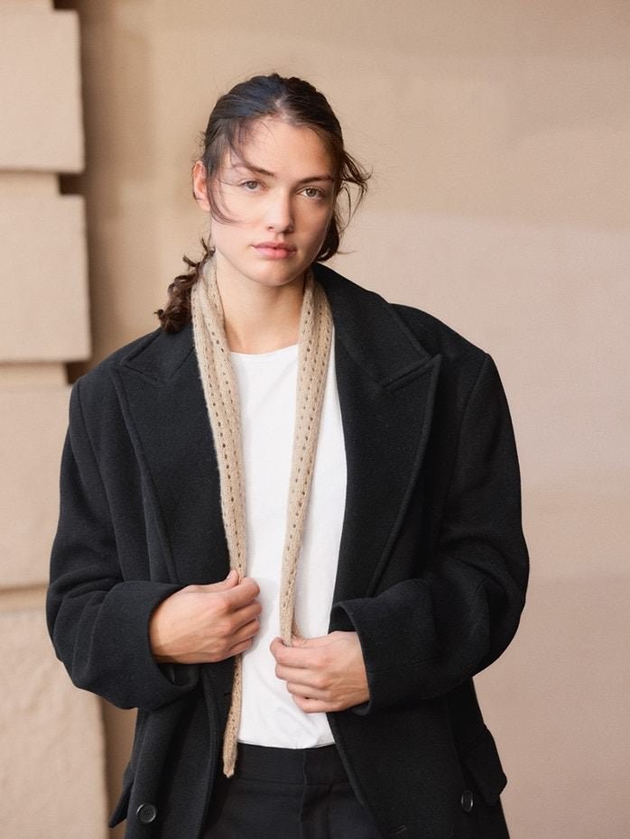 2508 - 2 Lacey scarf - Sandnes Garn