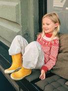 2509 - No 1 Blome Sweater Junior - Sandnes Garn