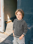 2509 - No. 3a 3b Islender Sweater Junior - Sandnes Garn