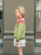2509 - No 5 Blome Sweater Junior - Sandnes Garn