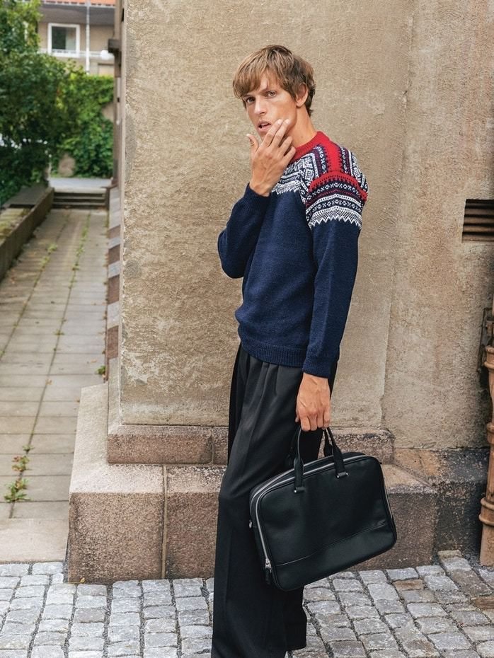 2510 - 4 Marius herregenser - Sandnes Garn