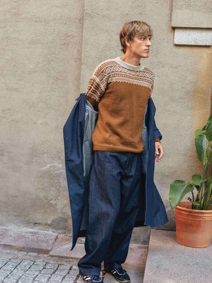 2510 - 4 Marius herregenser - Sandnes Garn