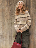 2510 - 5 Astrid damegenser - Sandnes Garn