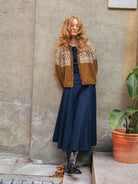 2510 - 6a - b Setesdal damekofte - Sandnes Garn