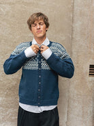 2510 - 7a - b Setesdal herrekofte - Sandnes Garn