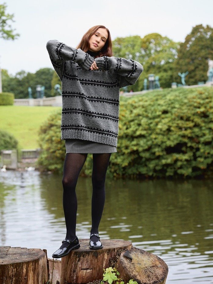 2513 - 2 Ridge Sweater Man - Sandnes Garn