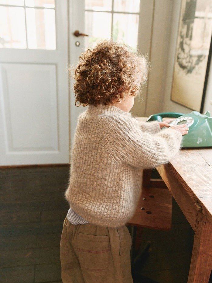 2601 - 3 Tia Zipper Jacket Junior - Sandnes Garn