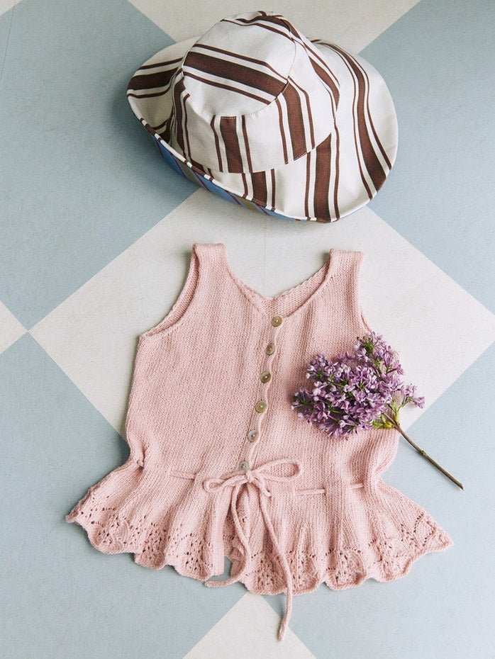 2603 - 3 Adeline Top Junior - Sandnes Garn