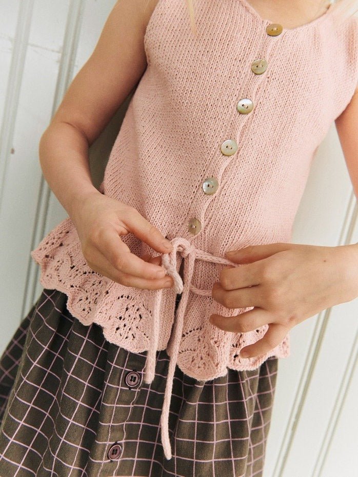 2603 - 3 Adeline Top Junior - Sandnes Garn