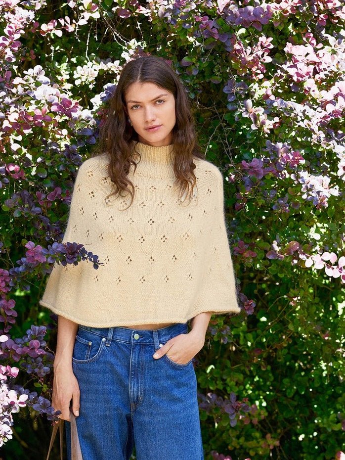 2606 DIY / No. 2 Elodie Poncho - Sandnes Garn