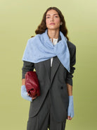 2607-3 Miu Pointelle Shawl - Sandnes Garn