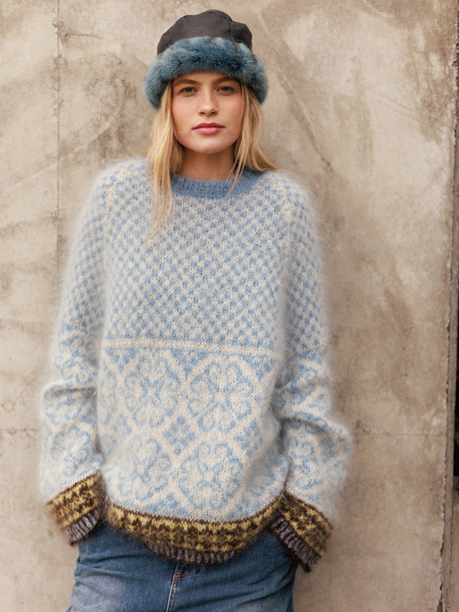 2609-02 Rose Sweater - Sandnes Garn