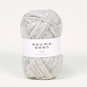 300 - Lys gra naturmelert Fivel - Rauma