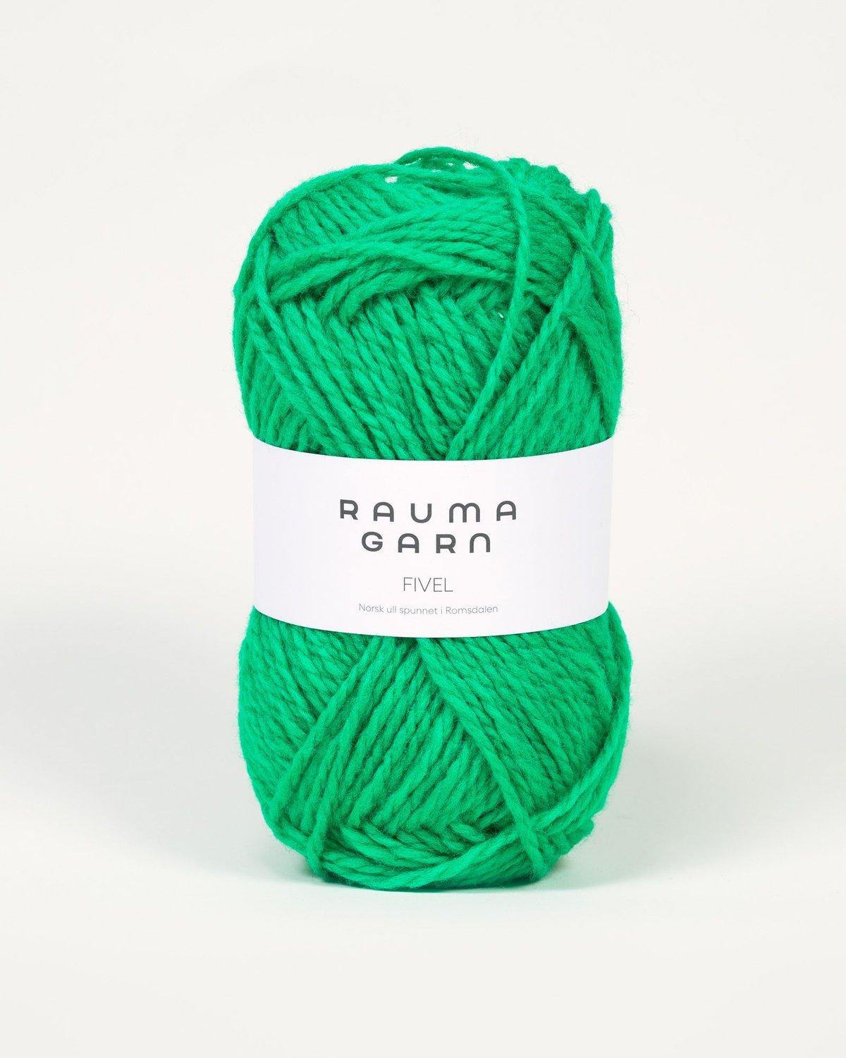 XS 474 Heia Rundgenser Pattern & Fivel Yarn - Rauma