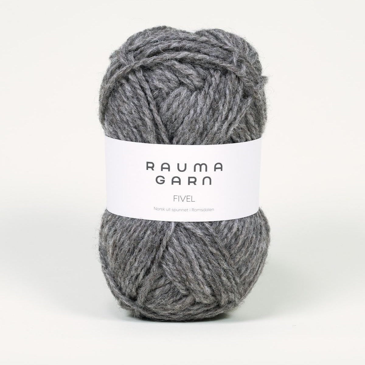XS 474 Heia Rundgenser Pattern & Fivel Yarn - Rauma