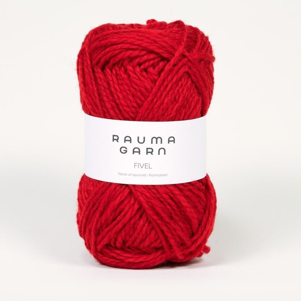 XS 474 Heia Rundgenser Pattern & Fivel Yarn - Rauma