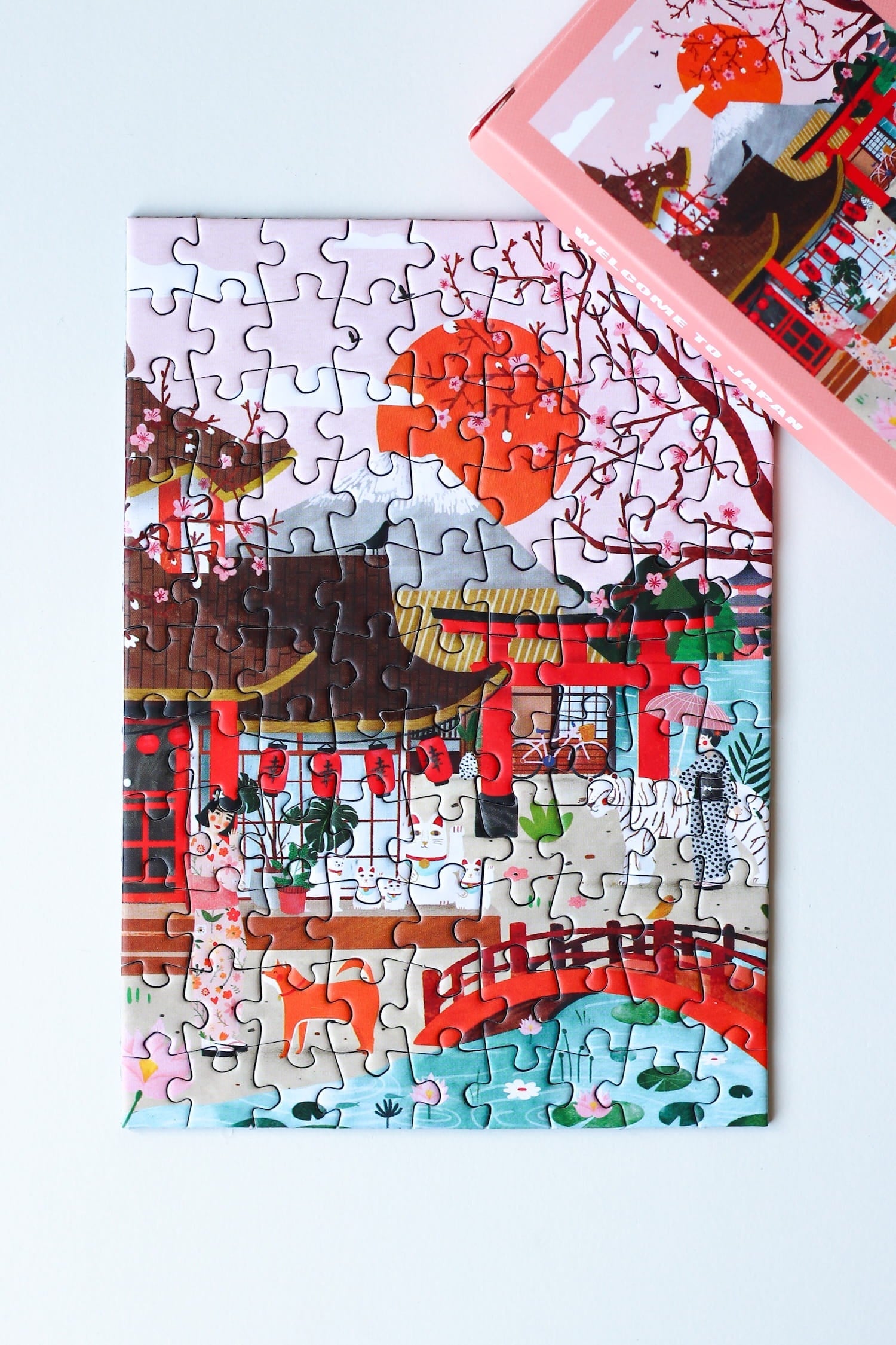 Mini-puzzle Welcome to Japan, 99 pièces