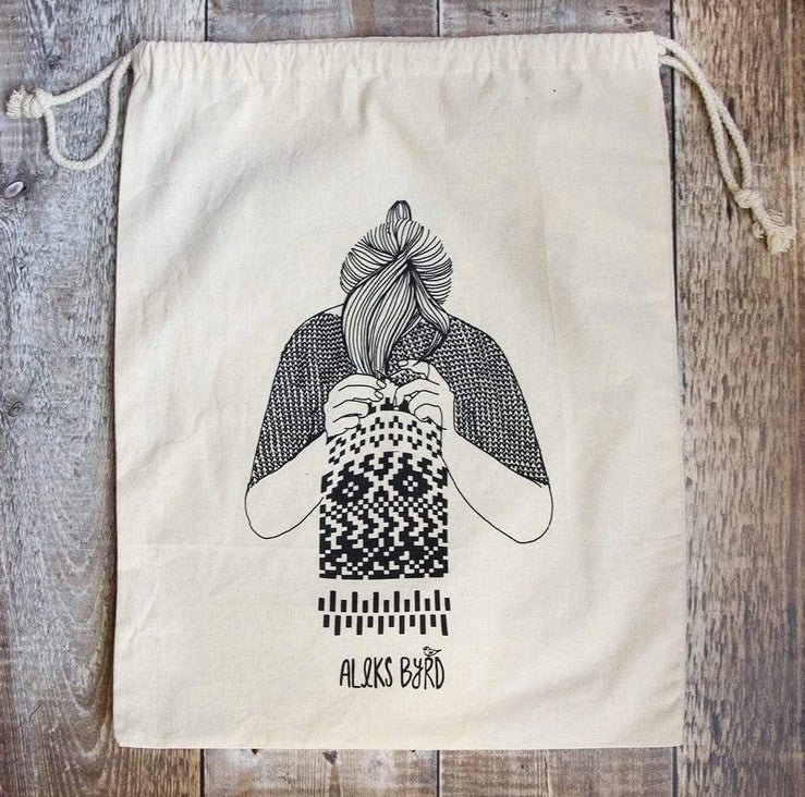 Aleks Byrd project bag - Aleks Byrd