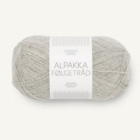Alpakka Følgetråd 1032 - Lys Gramelert - Sandnes Garn