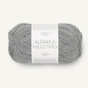 1042 - Gramelert Alpakka Følgetråd - Sandnes Garn