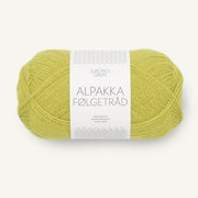 9825 - Lime Alpakka Følgetråd - Sandnes Garn
