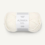 1002 - Blanc Alpakka Ull - Sandnes Garn