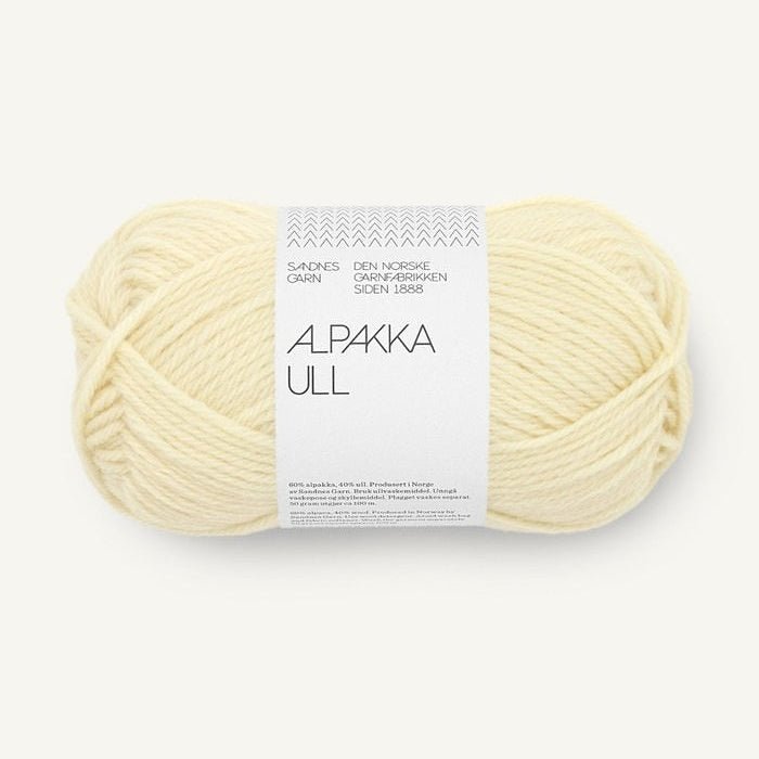 2009 - Lemon Icing Alpakka Ull - Sandnes Garn