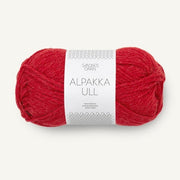 4227 - Equestrian Red Alpakka Ull - Sandnes Garn