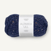 5585 - Marinebla Tweed Alpakka Ull - Sandnes Garn