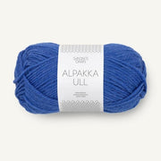 5845 - Dazzling Blue Alpakka Ull - Sandnes Garn