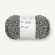 1055 - Mork Gramelert Atlas - Sandnes Garn