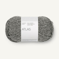 1055 - Mork Gramelert Atlas - Sandnes Garn