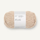 3021 - Lys beigemelert Atlas - Sandnes Garn