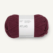 4372-Burgundy Atlas - Sandnes Garn
