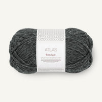 PetiteKnit 1070 - Charcoal Melange Atlas - Sandnes Garn