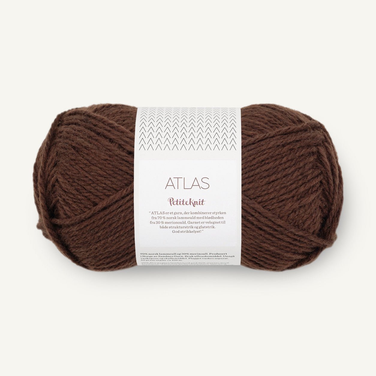 PetiteKnit 3091 - Cacao Nibs Atlas - Sandnes Garn